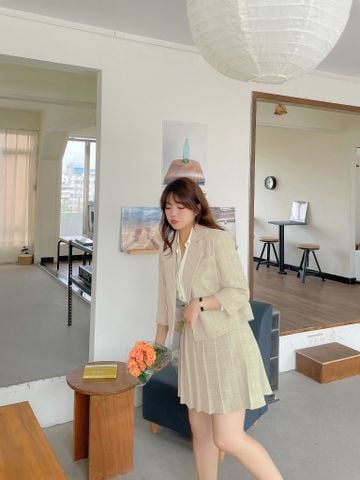 Áo Blazer Croptop Chuppy Titishop ( Đặt 5-7 Ngày )