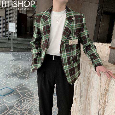 Áo Blazer Nam Chất Chơi Titishop  (M-3XL)