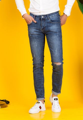 Quần Jeans Nam Titishop QJ290 WAX Cao cấp