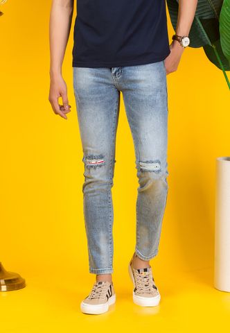 Quần Jeans Nam Titishop QJ309 WAX Cao cấp