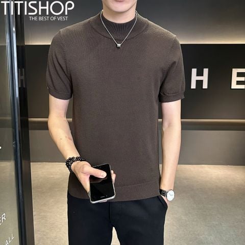 Áo Thun Len Mix Vest & Blazer