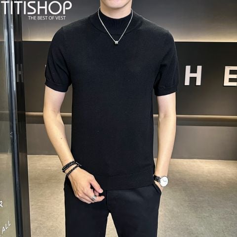 Áo Thun Len Mix Vest & Blazer