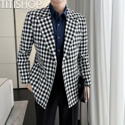 Áo Blazer Nam Titishop ( M-4XL)