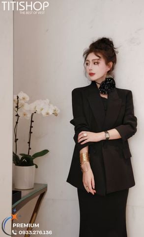 Sét Blazer Boss ,Doanh Nhân Premium