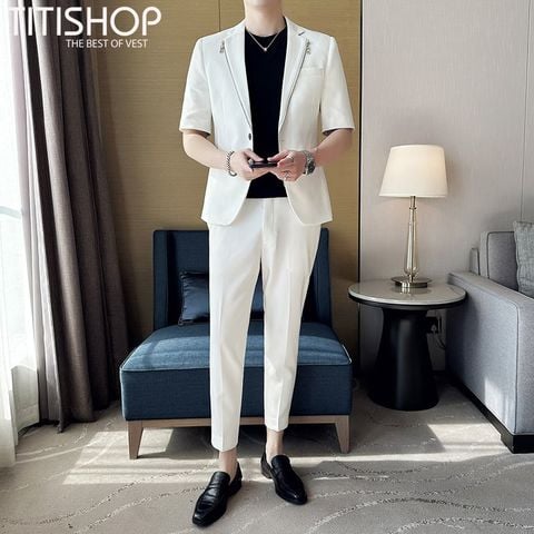 Áo Vest Nam Titishop Tay Ngắn