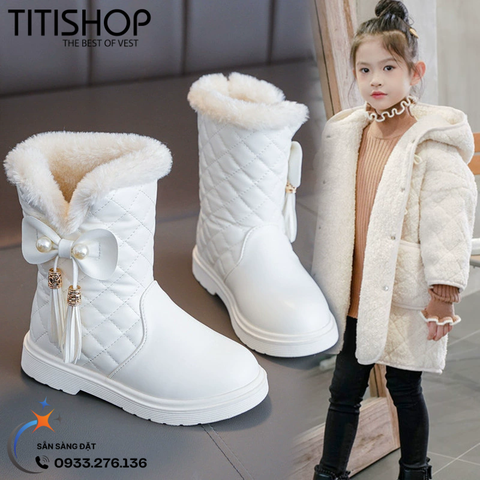 Giày Boot Bé Gái (27-37)