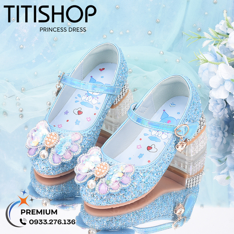 Giày Mặc Đầm Bé Gái Premium