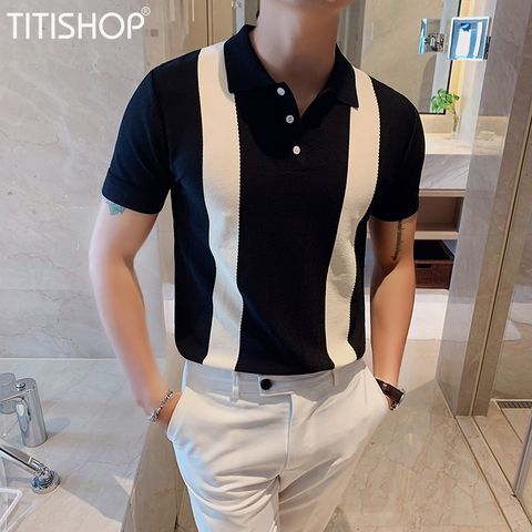 Áo Thun Qúy Ông TitiShop Vải dệt Kim ( Đặt 5-7 Ngày )