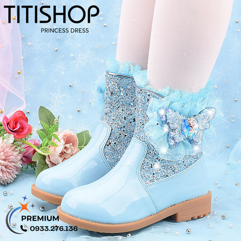 Giày Mặc Đầm Bé Gái Premium