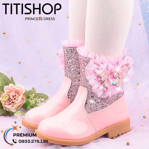 Giày Mặc Đầm Bé Gái Premium