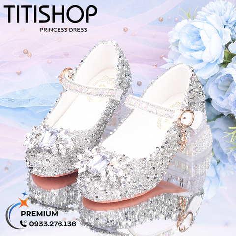 Giày Mặc Đầm Bé Gái Premium