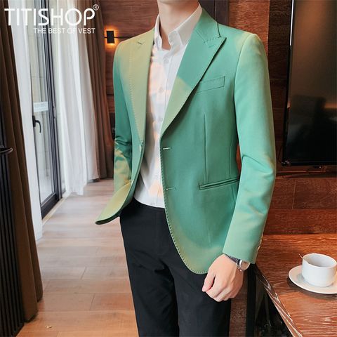 Áo Blazer Nam Titishop VN609 (M-4XL)