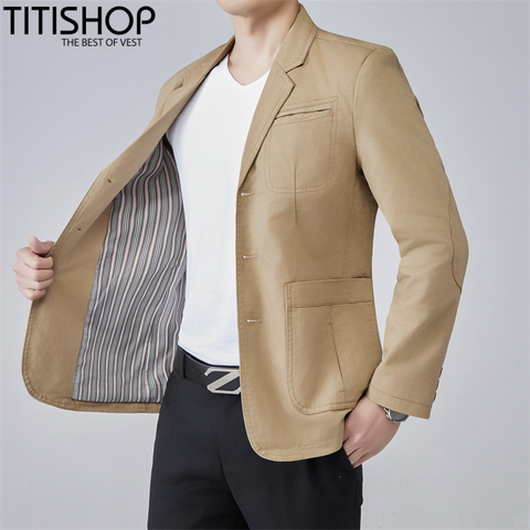 Vest Khaki Nam Premium