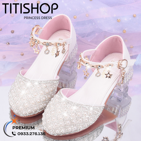 Giày Mặc Đầm Bé Gái Premium