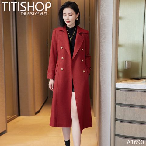 Măng Tô Nữ Titishop S -4XL ( Đặt 5-7 Ngày )