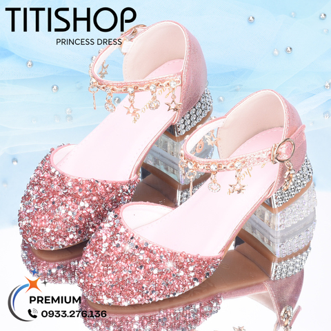 Giày Mặc Đầm Bé Gái Premium