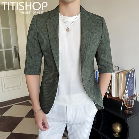 Áo Vest Nam Titishop Tay Ngắn