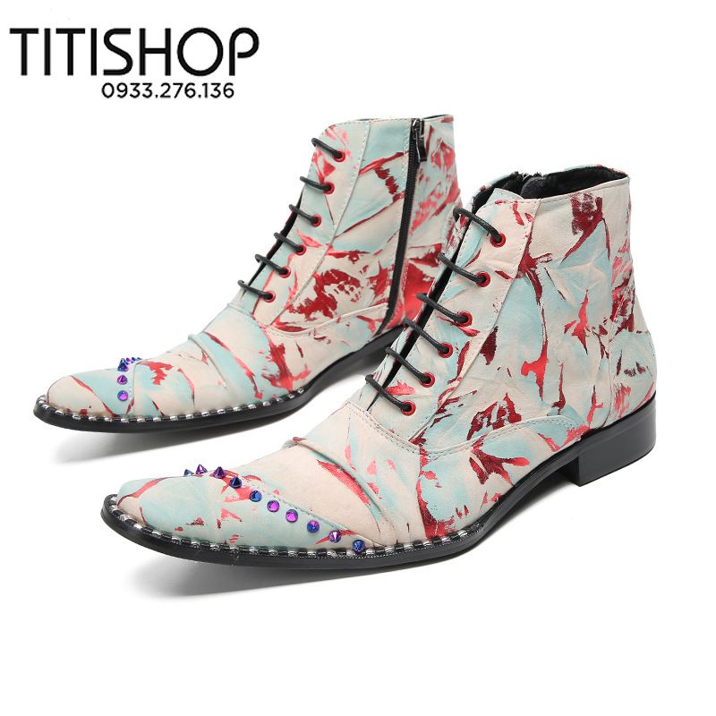 Giày Cổ Cao Nghệ Sỹ  ( Đặt 5-7 Ngày )