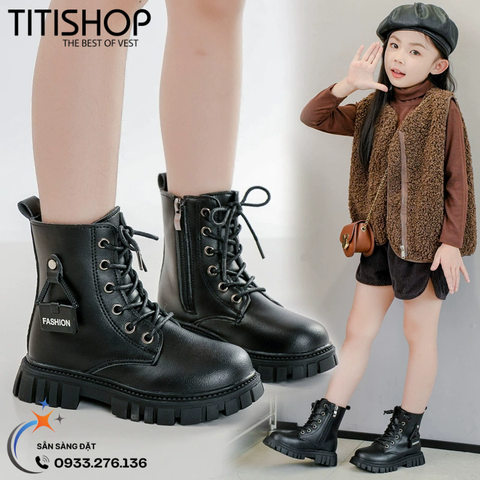 Giày Boot Bé Gái (27-37)