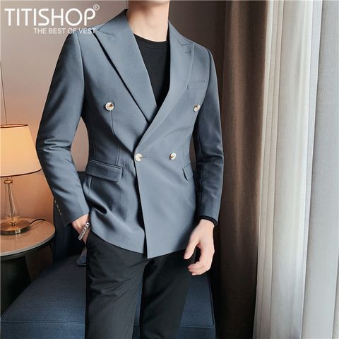 Áo Blazer Nam Titishop VN621 (M-4XL)