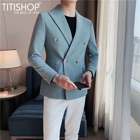 Áo Blazer Nam Titishop VN618 (M-4XL)