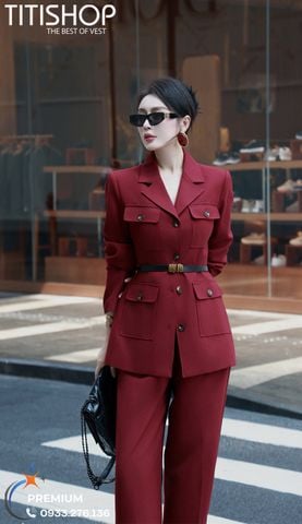 Sét Blazer Boss ,Doanh Nhân Premium