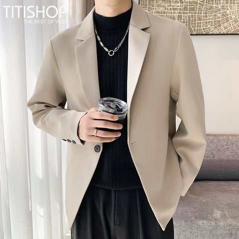 Áo Blazer Nam Titishop BL132 (M-3XL)