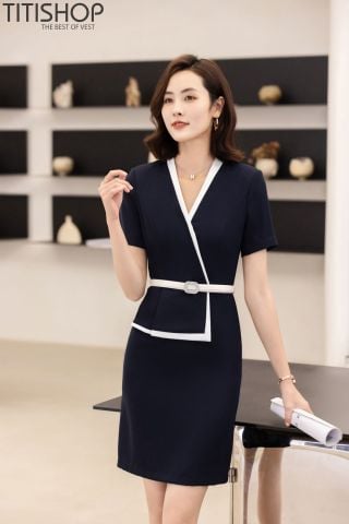 Đầm Công Sở Nữ Titishop