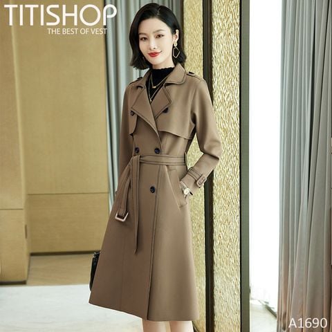 Măng Tô Nữ Titishop S -4XL ( Đặt 5-7 Ngày )