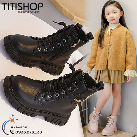 Giày Boot Bé Gái (27-37)