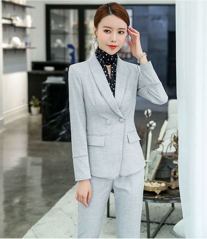 Aó vest Nữ Titishop ACC352 Xám ( Luxury )