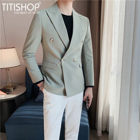 Áo Blazer Nam Titishop VN619 (M-4XL)