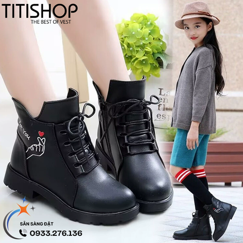 Giày Boot Bé Gái (27-37)