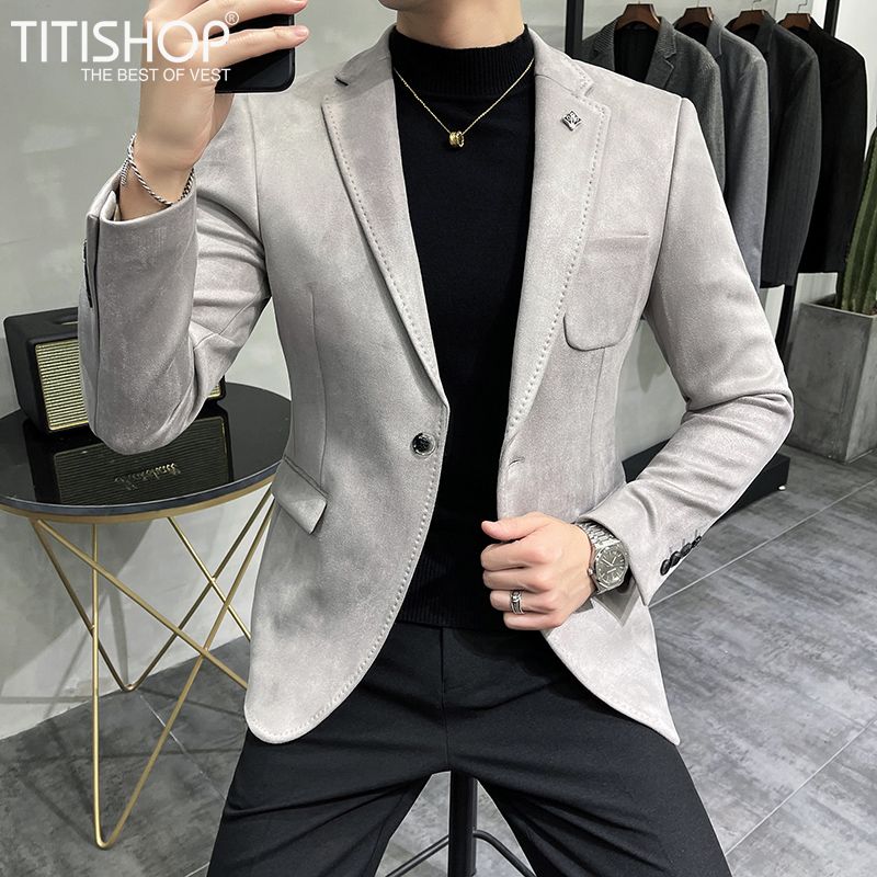 Áo Blazer DA LỘN Titishop  (M-4XL)