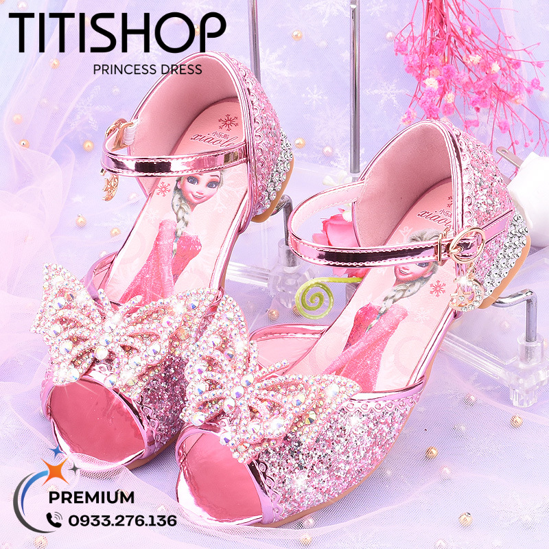 Giày Mặc Đầm Bé Gái Premium