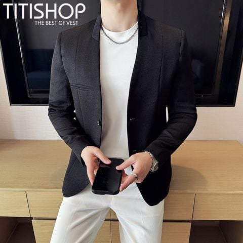 Áo Blazer Qúy Ông Titishop (M-4XL)