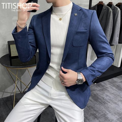 Áo Blazer DA LỘN Titishop  (M-4XL)