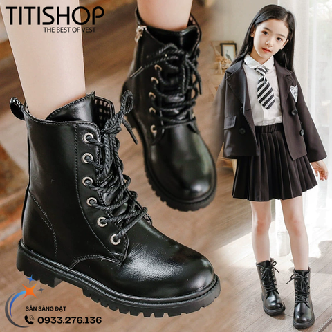 Giày Boot Bé Gái (27-37)