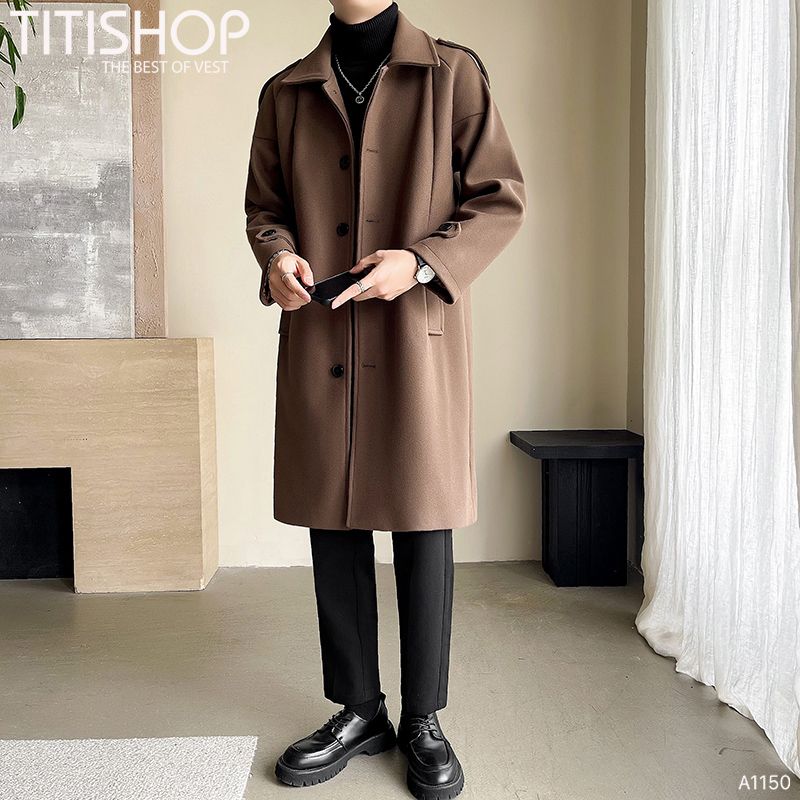 Măng tô Nam TITISHOP (M-3XL) ĐẶT 7 NGÀY