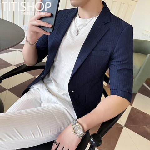 Áo Vest Nam Titishop Tay Ngắn