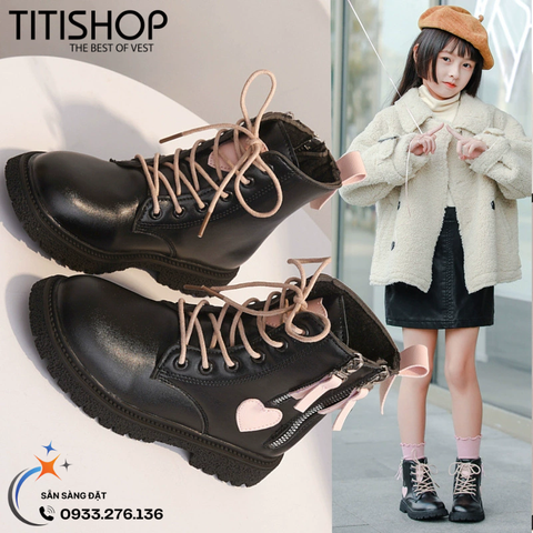 Giày Boot Bé Gái (27-37)