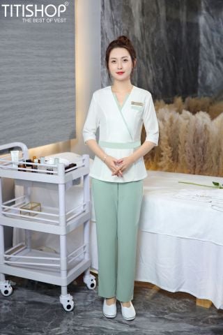 Đồng Phục Spa Thẩm Mỹ Viện DPS25 ( Đặt 5-7 Ngày )