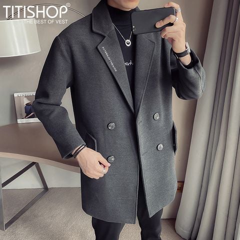 Áo Măng tô Nam TITISHOP (M-3XL) ĐẶT 7 NGÀY