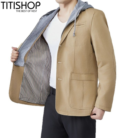 Vest Khaki Nam Premium