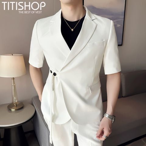 Áo Vest Nam Titishop Tay Ngắn