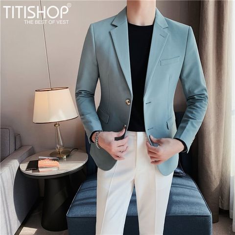 Áo Blazer Nam Titishop VN611(M-4XL)