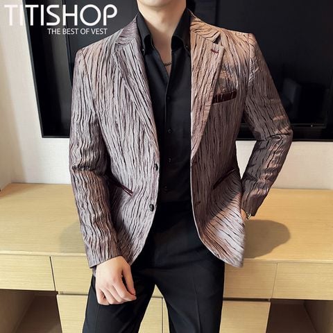 Áo Blazer Qúy Ông Titishop (M-4XL)