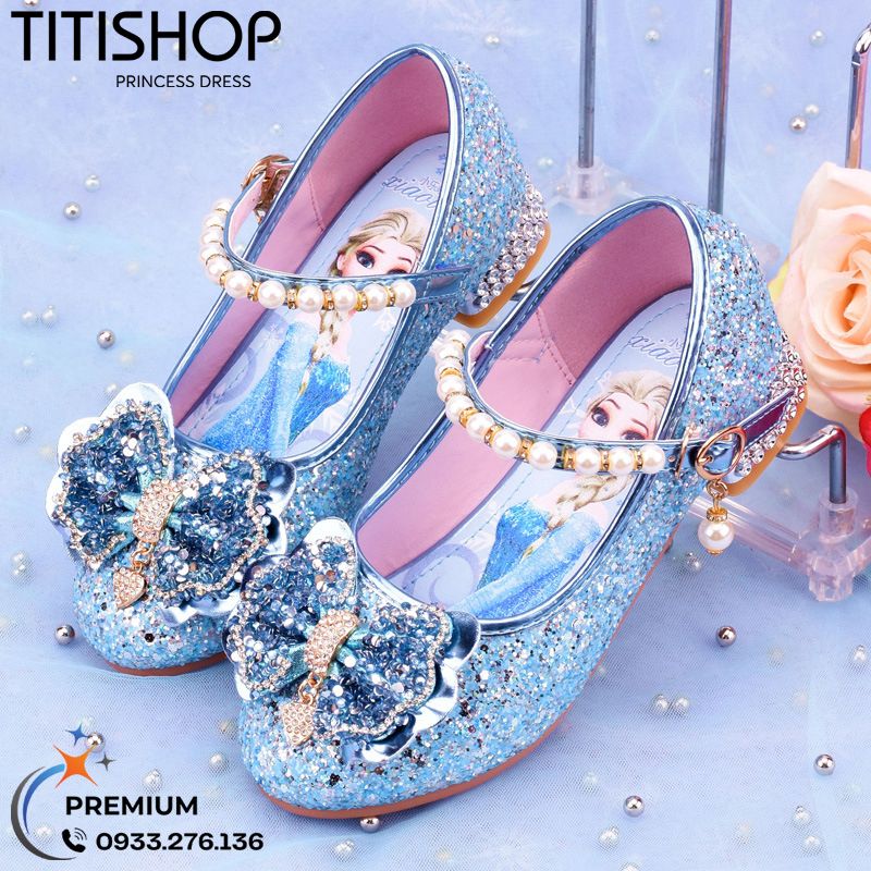 Giày Mặc Đầm Bé Gái Premium