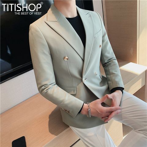 Áo Blazer Nam Titishop VN619 (M-4XL)