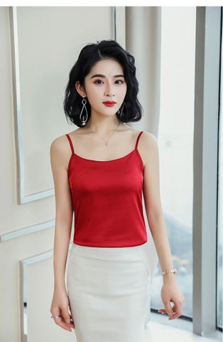 Áo Lót dây mặc vest Titishop AOL70 đỏ